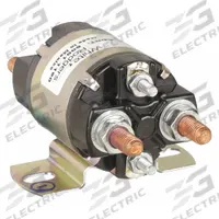 DC Power Solenoid: 150 A Current Rating, 12 V DC Coil Volt, SPDT, 6 Terminals, Continuous (MPN 124 305111S1). Key specifications — Contact Termination: 5/16 in-24 UNF-2A Thread; Contact Form: SPDT; Duty Cycle: Continuous; Brand: WHITE-RODGERS; Coil Termination: #10-32 UNF-2A Thread.