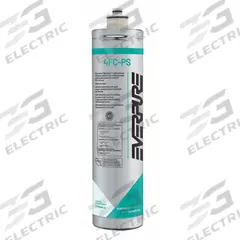 EVERPURE Water Filter Cartridge: 0.5 micron, 1.67 gpm, 4,000 gal, 14 3/4 in Overall Ht (MPN EV959541). Key specifications — Filter Media: Fibredyne II; Brand: EVERPURE.