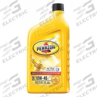 PENNZOIL Engine Oil: Synthetic Blend, 1 qt Size, Bottle, 10W-40, Traditional (MPN PENZ1040). Key specifications — SAE Grade: 10W-40; Brand: PENNZOIL; Compatible Engine Type: Gasoline Engines; Oil Series: Traditional.