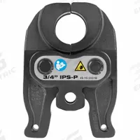 MILWAUKEE Press Jaw: 3/4 in Pipe, Black Iron/Stainless Steel, Compact Tool Types (MPN 49-16-2451B). Key specifications — attr518773: Jaw; attr518762: Stainless Steel; attr518771: Steel; attr518761: Streamline STL; attr518760: MILWAUKEE.