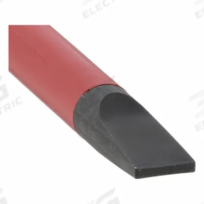 WIHA Insulated Slotted Screwdriver: SlimLine, 1/4 in Tip Size, Long Lg - Insulated Slotted Screwdrivers