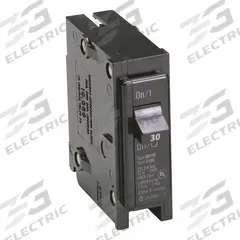 EATON Circuit Breaker: 30 A, 120/240V AC, Single Phase, 10kA at 120/240V AC, Type BR Loadcenters (MPN BR130). Key specifications — Amps: 30 A; AC Voltage Rating: 120/240V AC; Phase: Single; Max. AIR Rating: 10kA at 120/240V AC; Circuit Breaker Type: Standard; For Use With: Type BR Loadcenters; Brand: EATON.
