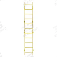 TRI-ARC Ladder,Steel,Standard Fixed,11-Rung: 11 ft Overall Ht, 25 in Overall Wd, Steel, 11 Rungs (MPN WLFS0111-Y). Key specifications — Brand: TRI-ARC; Number of Sections: 1.