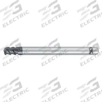 OSG Corner Radius End Mill: Carbide, WXS Coated, 3 Flute, 12 mm Mill Dia, 18 mm LOC, 2 mm Rad (MPN 3092122)