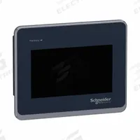 SCHNEIDER ELECTRIC Touch Panel: TFT Color LCD, 4 in Display Screen Size, 24V DC, Resistive (MPN HMIST6200). Key specifications — attr1075166: Uni-Telway; attr1075199: 24V DC.