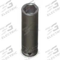 PROTO Impact Socket: 1/4 in Drive Size, Metric, 13 mm Socket Size, 6-Point, Deep, 2 in Overall Lg (MPN J6513MH). Key specifications — attr1215501: PROTO; attr1215515: Black Oxide; attr1215518: 13 mm.
