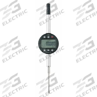 MAHR Digital Indicator: 0 in to 2 in /0.001 mm to 50 mm, Inch/Metric, 0.002 mm Accuracy - Digital Indicators with Removable Flat Back