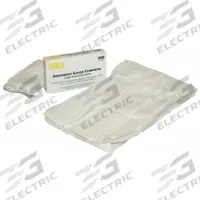 FIRST AID ONLY Compress: 72 in Dressing Lg, 24 in Dressing Wd, Gauze, Sterile, Fastener Not Included (MPN 3-005). Key specifications — Water Resistance: Not Water Resistant; Self-Adhesion: Self-Adhering; Unitized: Unitized; Standards: ANSI Z308.1-2015; Manufacturer Part Number: 3-005; Package Type: Box; Product Type: Gauze Compress; Sterility: Sterile.