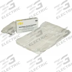 FIRST AID ONLY Compress: 72 in Dressing Lg, 24 in Dressing Wd, Gauze, Sterile, Fastener Not Included (MPN 3-005). Key specifications — Water Resistance: Not Water Resistant; Self-Adhesion: Self-Adhering; Unitized: Unitized; Standards: ANSI Z308.1-2015; Manufacturer Part Number: 3-005; Package Type: Box; Product Type: Gauze Compress; Sterility: Sterile.