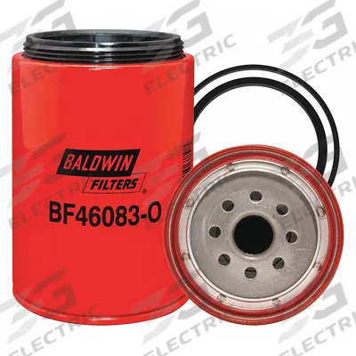 BALDWIN FILTERS Fuel Filter: Spin-On, 4 1/2 in Outside Dia, 1"-14 Thread Size, Cellulose - Spin-On Fuel Filters