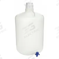 APPROVED VENDOR Carboy: 19.98 L, 5.28 gal, LDPE, 83 mm Body Dia, Spigot, 2 Handles, 1 Spigot (MPN 49H037). Key specifications — Brand: APPROVED VENDOR; Dispenser Location: Bottom.