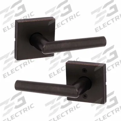 KWIKSET Door Lever Lockset: Passage Lever Locksets/Storeroom Lever Locksets, Bronze