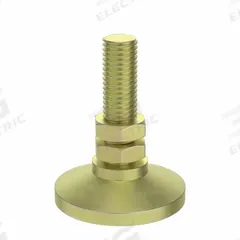 Leveling Feet: 20 Series/25 Series/30 Series/40 Series/45 Series, Steel, Drop-In, Single, Adj (MPN 65-2200). Key specifications — Includes Fasteners: Yes; Mounting Type: Drop-In; System of Measurement: Metric; Finish: Zinc-Plated; Brand: 80/20; Material: Steel; Product Type: Deluxe Leveling Foot; Adjustable: Yes.