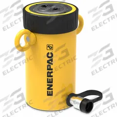 ENERPAC Hydraulic Ram: Single Acting, 75 ton Nominal Capacity, 6 in Nominal Stroke Lg, Steel (MPN RC756). Key specifications — attr98927: ENERPAC.