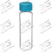 QORPAK Vial with Cap: 20 mL, Includes Closure, Thermoset, 27.25 mm Body Dia, Square, Colorless (MPN GLC-00999). Key specifications — Body Color: Colorless; Screw Closure Size: 24-400 mm; Brand: QORPAK; Bottom Shape: Square; Self-Standing: Self-Standing.