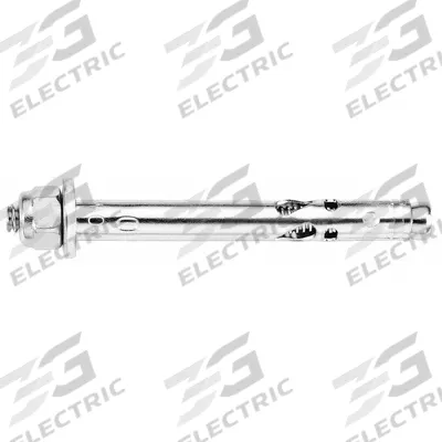 DEWALT Sleeve Anchor: 5/8 in Overall Lg, 1/4 in Dia, #10-24 Thread Size, Steel - Sleeve Anchors with Cap Nuts