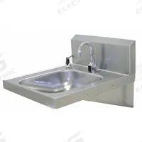 ADVANCE TABCO Hand Sink: 1 Stations, 5 in Bowl Dp, 14 in Bowl Lg, 10 in Bowl Wd, Faucet Included (MPN 7-PS-26). Key specifications — Includes Side Splash: Side Splash Included; Brand: ADVANCE TABCO.