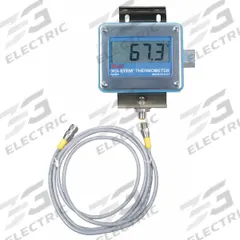 WAHL Digital Process Thermometer: -328°F to 1,472°F /-200°C to 800°C, +/-0.1°F/+/-0.1°C, Female (MPN D1396-6N). Key specifications — attr1275175: +/-0.1°F/+/-0.1°C; attr1275180: WAHL.