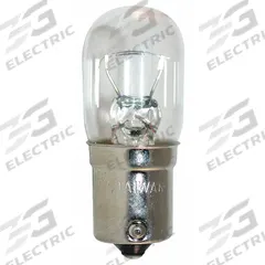 APPROVED VENDOR Incandescent Bulb: Incandescent, Single Contact Bayonet (BA15s), (T) Tubular, T6 (MPN 3497). Key specifications — Light Color: White; Trade Number: 3497; Voltage: 12.8V AC; Brand: APPROVED VENDOR; Bulb Shape: T6.