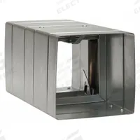 5.75"H-W 12"L Spring Fire Dampr w/Sleeve: Dynamic, 5 3/4 in H, 5 3/4 in W, 12 in L, Spring (MPN 20CK17). Key specifications — Brand: DAYTON; Blade Type: Curtain; Closure Type: Spring; Mounting Position: Horizontal.