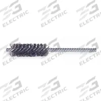 WEILER Double Spiral Tube Brush: Double Stem, Stainless Steel, 1 in Dia, 0.006 in Fill Dia (MPN 91173). Key specifications — Brand: WEILER.