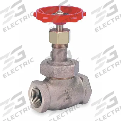 MILWAUKEE VALVE Globe Valve: For Gas/Oil/Steam/Water Media, Bronze, Z-Body, 1 1/2 in Pipe Size - Bronze Straight-Body General-Service Globe Valves