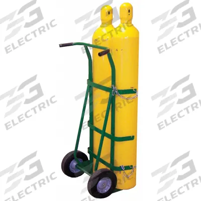 SAFTCART Cylinder Hand Truck: 400 lb, Single, 2 Cylinder - Standard Cylinder Hand Trucks