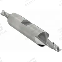 OSG Square End Mill: Cobalt, Double End, 2 Flute, 5 mm Mill Dia, 1/2" LOC, 79.3 mm OAL (MPN 5820300)
