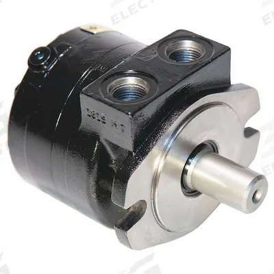 Parker Hydraulic Motor: 110A Series, SAE A 2-Bolt, 7.1 cu in/rev, 716 RPM Max. RPM - Hydraulic Motors