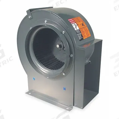 Dayton Blower: 10 5/8 in Wheel Dia, Belt Drive, Less Drive Pack - Direct-Drive Blowers without Drive