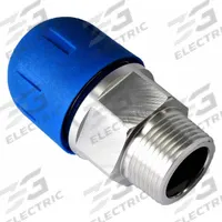 RAPIDAIR Compression Fitting Adapter: 40 mm OD x 1 1/2 in Pipe Size, Compression x MNPT, Aluminum (MPN F4418). Key specifications — Brand: RAPIDAIR.
