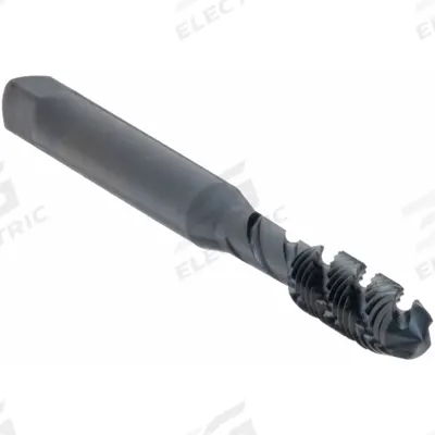 CLEVELAND Spiral Flute Tap: #10-24 UNC, H3 / 2B, 3 Flute, Plug Chamfer - General Purpose Spiral-Flute Taps