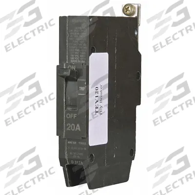 GE Molded Case Circuit Breaker: 60 A Amps, 18kA at 277V AC, Fixed, Lug - TEY-Frame GE Molded Case Circuit Breakers