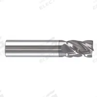 APPROVED VENDOR Square End Mill: Carbide, AlTiCrN Coated, 4 Flute, 3/8" Mill Dia, 5/8" LOC (MPN 284-000179)
