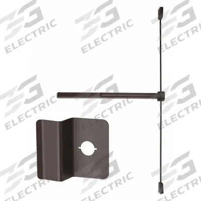 VON DUPRIN Exit Device: 3 ft Max Door Wd - Rim Push Bars