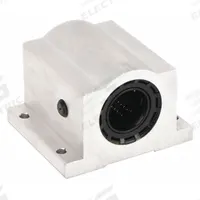 THOMSON Linear Pillow Block Bearing: Self-Aligning, Single, 1 1/4 in Inside Dia, Adj (MPN SSUPBA20)