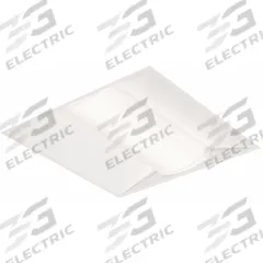DAYBRITE Recessed Troffer: 2 ft Lg, 2 ft Wd, 4,500 lm, 3500K, 39 W, 120 to 277V AC, No Sensor (MPN 2EVG45L835-2-D-UNV-DIM-EMLED). Key specifications — attr1261884: 120 to 277V AC; attr1261878: DAYBRITE; attr1261883: (2) Lamp T8; attr1261870: 3500K; attr1261880: Yes.