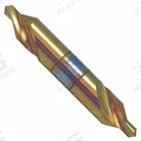KEO Center Drill: Bell Type Hey, #16, 60°, 3 in Overall Lg, TiN Coated High Speed Steel (MPN 906-000-251). Key specifications — attr1301185: KEO; attr1301198: Double End.