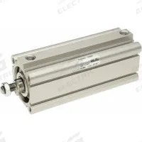 SMC Compact Cylinder: 50 mm Bore Dia, 50 mm Stroke Lg, Tapped Hole Mounting, Aluminum, 1/4 in NPT (MPN NCQ2A50-50DMZ). Key specifications — attr946022: Tapped Hole; attr946024: Single Rod; attr946038: NCQ2; attr1123057: Rotating Rod; attr945997: SMC.