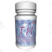 INDUSTRIAL TEST SYSTEMS Test Strips: Total Hardness, 2 to 77 ppm Total Hardness, Strip, 100 Tests (MPN 486630). Key specifications — Test Form: Strip; Brand: INDUSTRIAL TEST SYSTEMS; Parameter Measurements Included: 2 to 77 ppm Total Hardness.