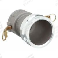 Cam and Groove Adapter: 100 psi Max. Working Pressure @ 70 F, 7 in Overall Lg, Nitrile (MPN 3040-DA-AL). Key specifications — Fitting Type: Female Coupler x Male Adapter; Gasket Material: Nitrile; Brand: DIXON VALVE & COUPLING.