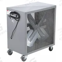 DAYTON Portable Fan: 36 in Blade Dia, 115V AC, Mobile, 1/2 hp, Belt Drive, Steel (MPN 39180). Key specifications — Mobility: Mobile; Voltage: 115V AC; Brand: DAYTON.