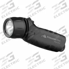 PRINCETON TEC Safety-Rated Flashlight: 150 lm, 10 hr Run Time at Max Brightness, 130 m Max Beam (MPN LG2-BK). Key specifications — Brand: PRINCETON TEC; Battery Requirements - Broad: Includes 3 AA.