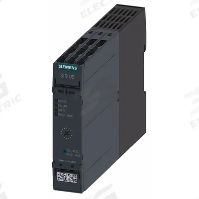 Siemens Compact Magnetic Motor Starter: Reversing, 3 Poles, Electronic Protection - Reversing Starters with Electronic Overloads