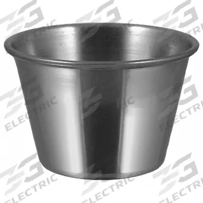 ITI Sauce Cup: 2.5 oz Capacity, Stainless Steel - Sauce Cups