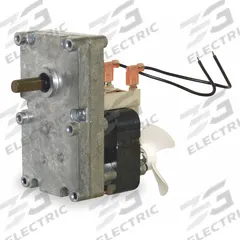 DAYTON AC Gearmotor: Parallel, Single Output Shaft, Shaded Pole, Open, 52 RPM, 25 in-lb Max Torque (MPN 1LNG1). Key specifications — Brand: DAYTON; Full Load Current: 1.3 A.