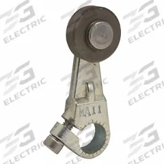 TELEMECANIQUE SENSORS Limit Switch Lever Arm: Roller Lever, Fixed, 1.5 in Arm/Operator Lg - Max (MPN 9007MA2). Key specifications — Brand: TELEMECANIQUE SENSORS; Compatible with Series: 9007C; Roller Position: Outside Offset; Actuator Style: Rotary Lever Roller.