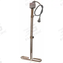 TEMPCO Sanitizing Sink/Tank Immersion Heater: 1 Phase, 120V AC, 1,440 W Watt, 13 W/sq in (MPN TAT40013). Key specifications — Watt Density: 13 W/sq in; Sheath Material: 316 Stainless Steel; Brand: TEMPCO; Control Range: 55° to 115°F.