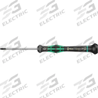 WERA General Purpose Torx Screwdriver: Kraftform, Std Lg, Torx Tip, Friction - Precision Torx Screwdrivers