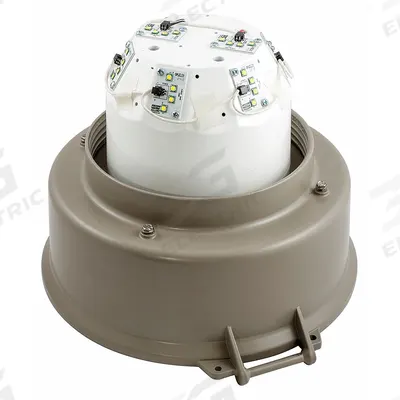 HUBBELL KILLARK Light Fixture Tank: 17,710 lm, T4 Temp Code, 5000K, 130 W, 120 to 277V AC - Hazardous Location Light Tanks